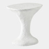 Global Views Primitive Accent Table - Soft White