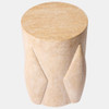 Global Views Tusk Side Table