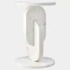 Global Views Link Table - White Marble