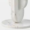 Global Views Link Table - White Marble
