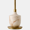 Global Views Urny Table - Gold & Gold Marble