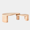 Global Views Casita Cocktail Table - Natural Oak