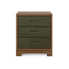 Villa & House - Berkeley 3-Drawer Side Table - Deep Olive