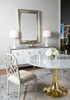 Villa & House Jardin Side Chair Pewter