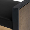 Villa & House Odeon Large Bench or Coffee Table Cushion in Black
