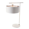 Elstead Lighting Balance White/Polished Nickel Table Lamp