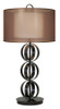 Thumprints Compass 31" Mahogany Bronze Table Lamp