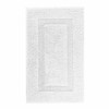 Graccioza Classic Bath Rug in White