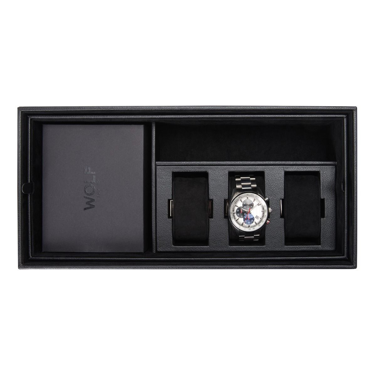 WOLF The Den 4 Piece Watch Winder Safe | Travisdavid Furniture