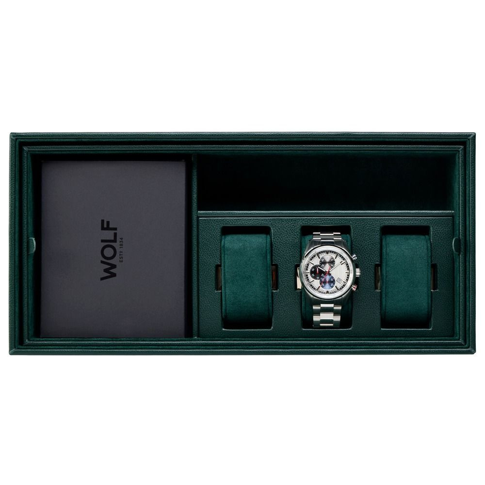 WOLF The Den 4 Piece Watch Winder Safe | Travisdavid Furniture
