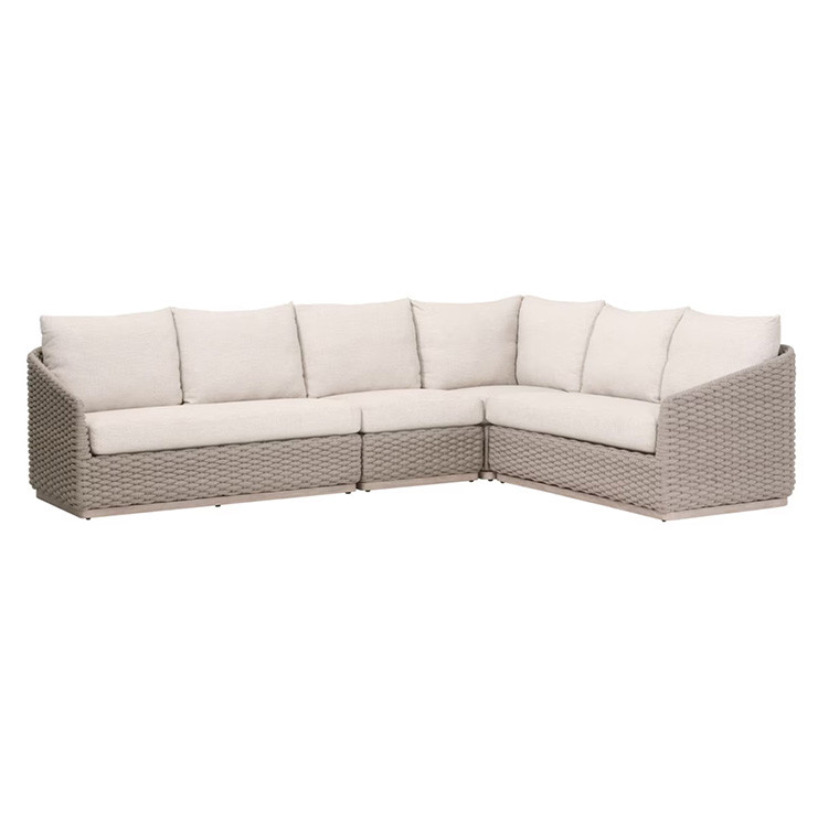 Essentials for Living Caspian Outdoor Modular Corner Sofa - Thumbnail 5