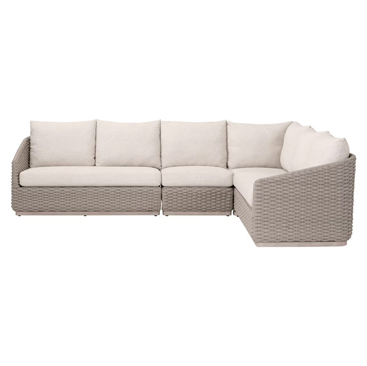 Essentials for Living Caspian Outdoor Modular Corner Sofa - Thumbnail 3