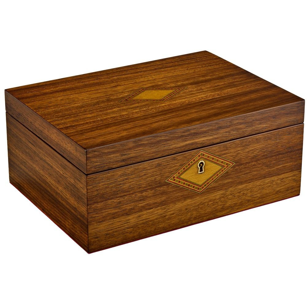 WOLF Ballet Musical Jewellery Box - Nutcracker Walnut Wood