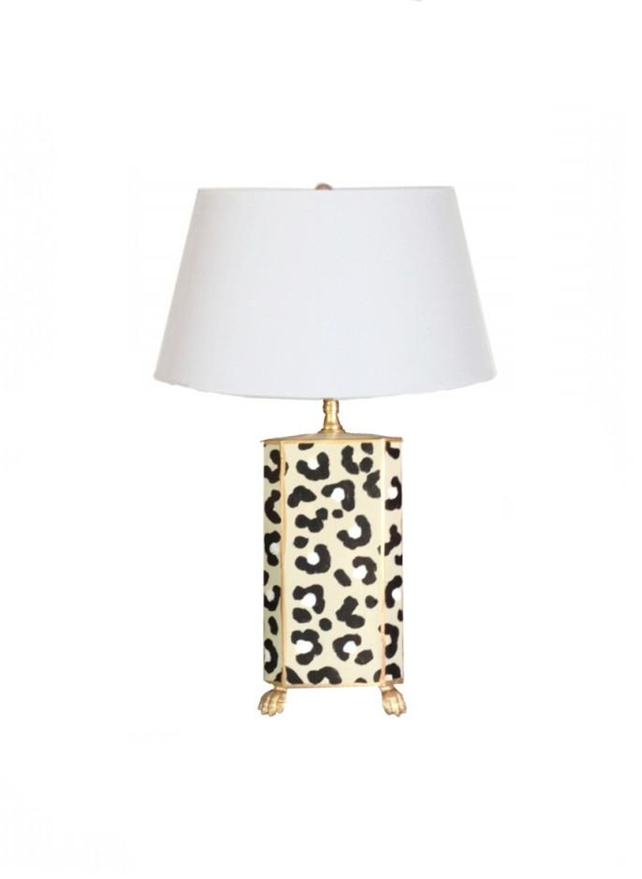 dana gibson leopard lamp shade