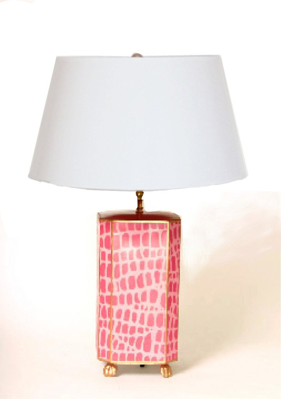 dark pink lamps