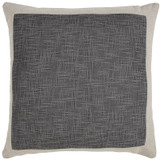 Textured Bounce Pillow Caviar Grey 