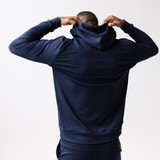 Cozy Men's Ultra-Soft Bamboo Hoodie - Navy