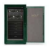 Wolf 1834 - Atlas 8 Piece Winder Safe in Green (491865)