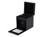 Wolf - British Racing Single Watch Winder With Storage in Black (WOLF-792102)