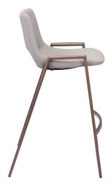 Zuo Modern Desi Counter Chair Beige