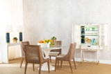 Villa & House - Rope Dining Table - Whitewashed Cotton White