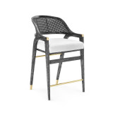 Villa & House - Edward Counter Stool - Jet Black