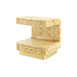 Villa & House - Emil 2-Drawer Side Table - Burl