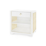 Villa & House Karen 1-Drawer Side Table Vanilla