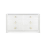 Audrey Extra Large 6-Drawer, Cream