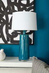 Villa & House - Edgware Lamp Shade, Green Lapis