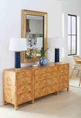 Villa & House - Saigon Lamp Shade, Navy Blue