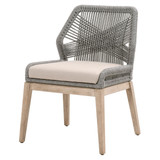 Loom Dining Chair Platinum Rope