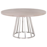 Essentials For Living - Turino 54" Round Dining Table Wood Top