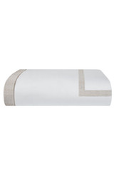 Bovi - Windsor Collection - Windsor Full duvet cover white/latte