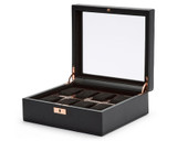 Wolf - Axis 8 Piece Watch Box in Copper (488016)