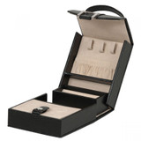 Wolf - Heritage Fold-Out Jewelry Box in Black (281202)