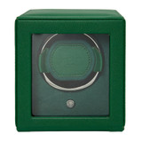 Wolf 1834 - Cub Single Watch Winder With Cover in Tutti Frutti Green (461143)