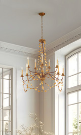Mosaic 10 Light Chandelier By Lucas + McKearn
