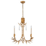 Palm D'Or 3 Light Chandelier By Lucas + McKearn Palm D'Or 3 Light Chandelier By Lucas + McKearn
