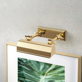 Chawton 1 Light Small Picture Light in Polished Brass By Lucas + McKearn Chawton 1 Light Small Picture Light in Polished Brass By Lucas + McKearn
