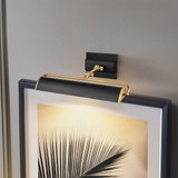 The Winchfield Medium Picture Light in Aged Brass By Lucas + McKearn The Winchfield Medium Picture Light in Aged Brass By Lucas + McKearn
