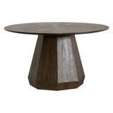 Essentials For Living Coulter 54' Round Dining Table in Burnished Brown Ash