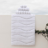 White Opera Bath Rug by Graccioza