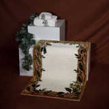 Festive Bath Rug By Graccioza
