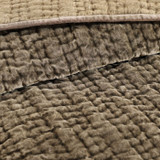 Empire Velvet Quilt in Coffee Bean by India's Heritage Empire Velvet Quilt in Coffee Bean by India's Heritage