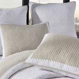 Ellora Casa by India's Heritage Summer Cotton Quilt in White Natural
