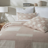 Ellora Casa by India's Heritage Aiden Duvet Cover in Blush