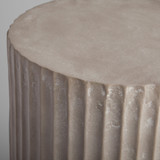 Flutato Side Table in Grey by Cyan Design