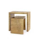 Linus Nesting Tables, Antique Brass Linus Nesting Tables, Antique Brass