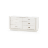 Ethan 6-Drawer, Sand White